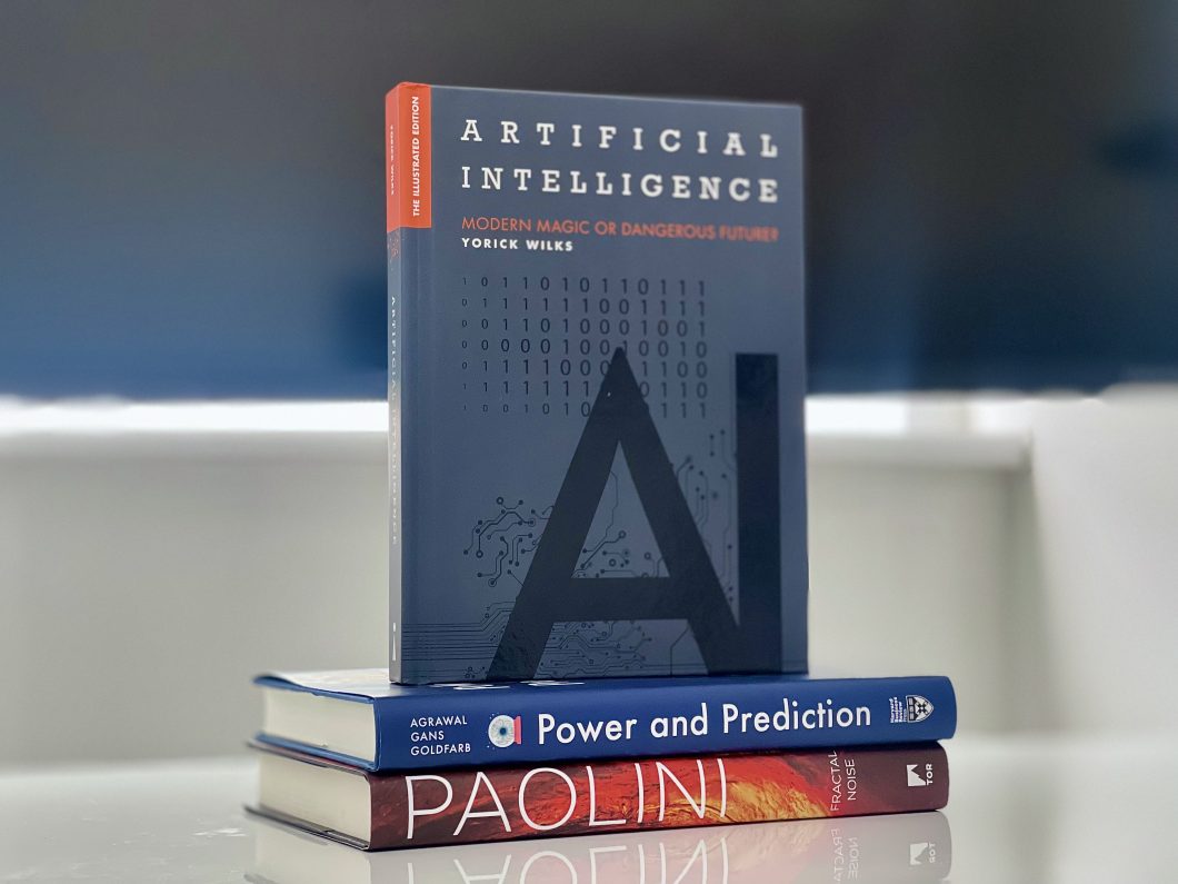 A photo of Artificial Intelligence book by Yorick Wilks.